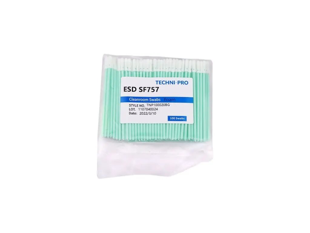 FSWB757 Cleanroom ESD Foam Swab With Static Dissipativ...