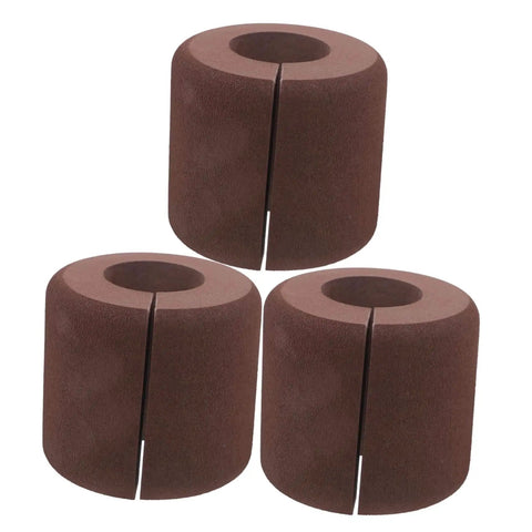 3 Pack EVA Door Clamps And Door Stops For Finger Pinch Guard And Anti Slam Edge Protector, No Tools Required Installation