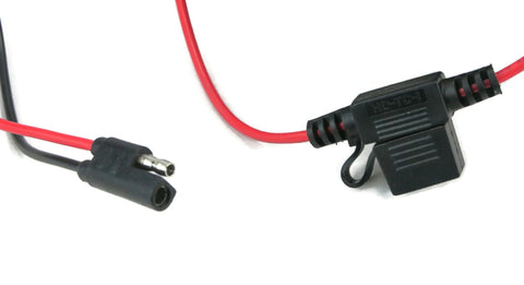 Close-up of wiring connections for OEM Everflo 2.2 GPM, 12 Volt, 70 PSI, Diaphragm Pump EF2200, EF2200-BOX, EF2200BOX.