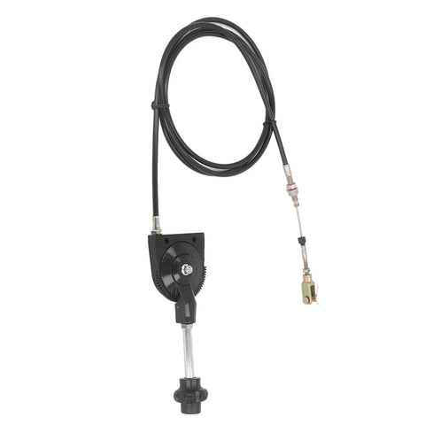 2.5m Quick Response Excavator Throttle Cable For EX230 Replacement Easy Install PU Cable With Stainless Joint Direct Link
