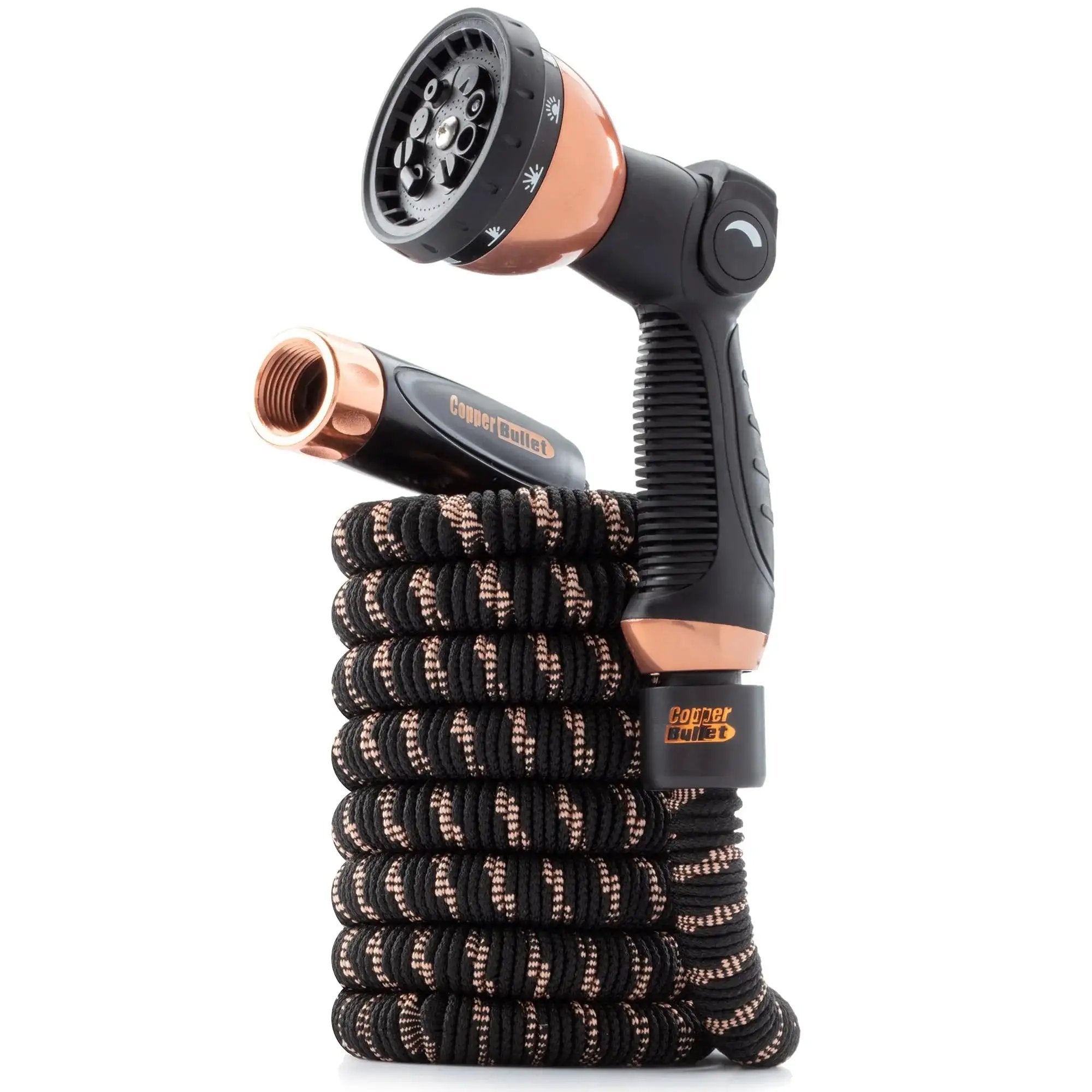 Expandable Garden Hose Copper Bullet With Ten Pattern ...