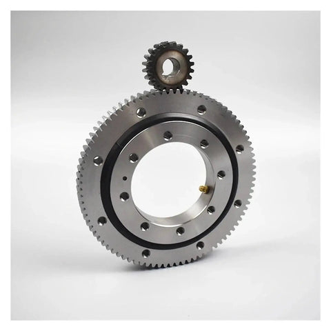 External Gear Slewing Ring Ball Bearing With Magnetic Bearings For Smooth High Load Rotation In Heavy Machinery Robotics And Precision Equipment 011.10.100 011.20.200