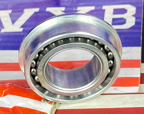 F2444 Flanged Bearing - Full Complement - 3/4 x 1-3/8 x 7/16"