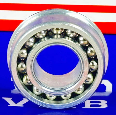 F2452 Flanged Bearing - Full Complement - 3/4x1 5/8x9/16 Inch