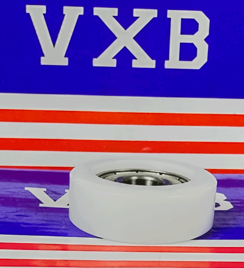 Plastic Bearing POM3x12x3ZZ White Bearing