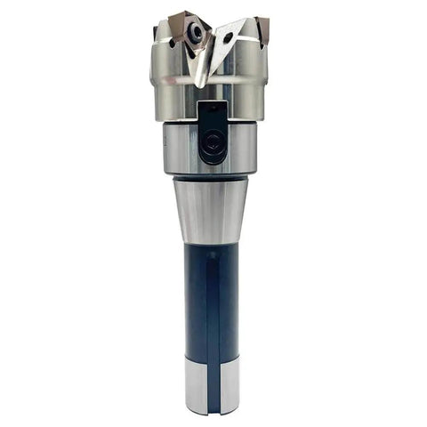 Face Mill Cutter Holder For MFWN9050R 22 4T And R8 FMB22 7 16 Inch Blade Set With WNMU080608 Spanners, front view