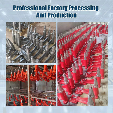 Container Wheel Kit With 6-Lug Axles And Heavy Duty Ratchet Tie Downs for shipping containers in factory production process.