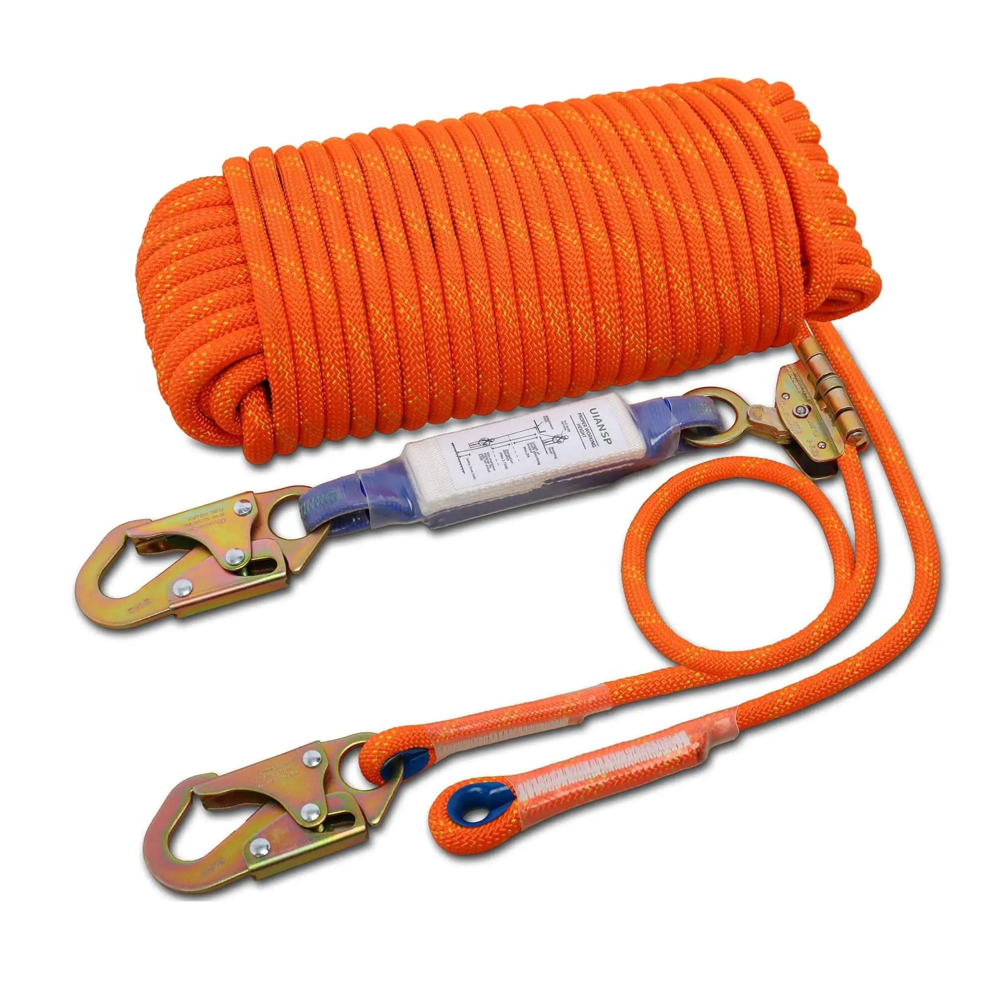 Rock Solid Heavy Duty Fall Protection Rope Kit 25 Ft 🍁...