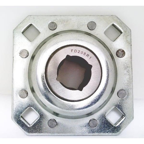 FD208R1 Agricultural Disc Harrow Bearing Unit 1" Square Bore - VXB Ball Bearings