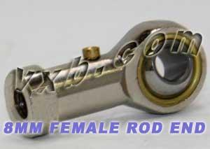 Female Rod End 8mm PHS8 Right hand Bearing - VXB Ball Bearings