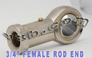 Female Rod End PHSB12 3/4 Right hand Bearing - VXB Ball Bearings