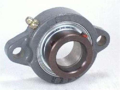 FHFD203-17mm Bearing Flange Light Duty 2 Bolt 17mm - VXB Ball Bearings