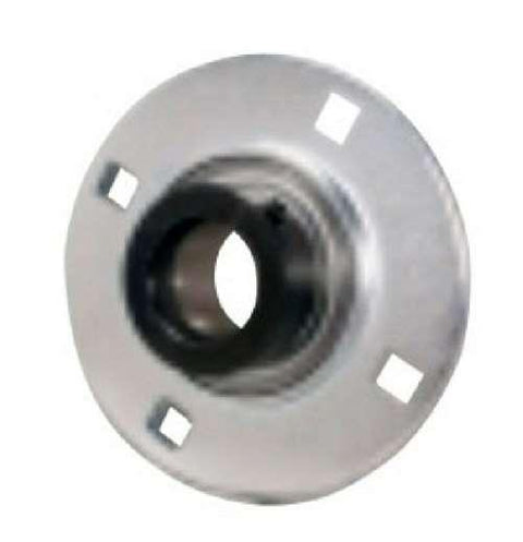 FHPFFZ208-25G Flange Pressed Steel 4 Bolt 1 9/16 Inch Bearing
