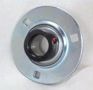 FHPFZ206-19 Flange Pressed Steel 3 Bolt 1 3/16 Inch Bearing