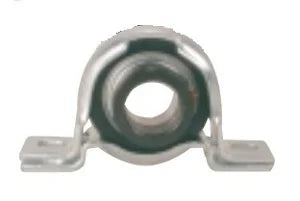 FHPRZ202-15mm-IL Pillow Block Rubber Cushioned Pressed 15mm Bearings - VXB Ball Bearings