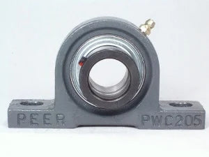 FHPWC205-25mm Pillow Block Cast Iron Light Duty 25mm Bearing - VXB Ball Bearings