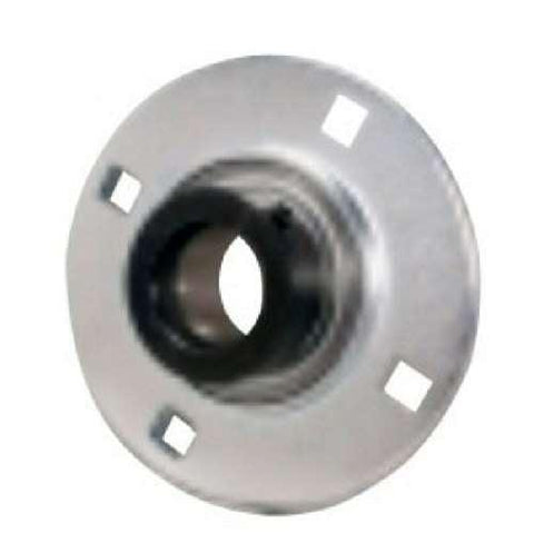 FHSPFFZ208-24 Flange Pressed Steel 4 Bolt 1-1/2" Bearing