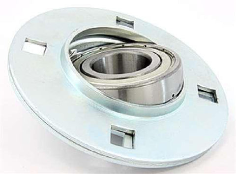 FHSPFZ205-16G Flange Pressed Steel 3 Bolt 1 Inch Bearing - VXB Ball Bearings