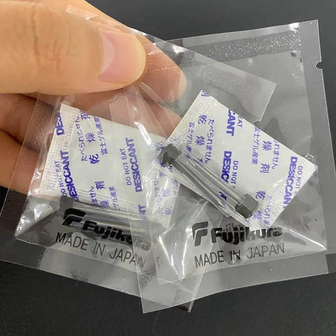 2 Pairs Electrodes For Fujikura FSM Series Fiber Fusion Splicer Welding Electrodes ELCT2 20A Made In Japan packaged