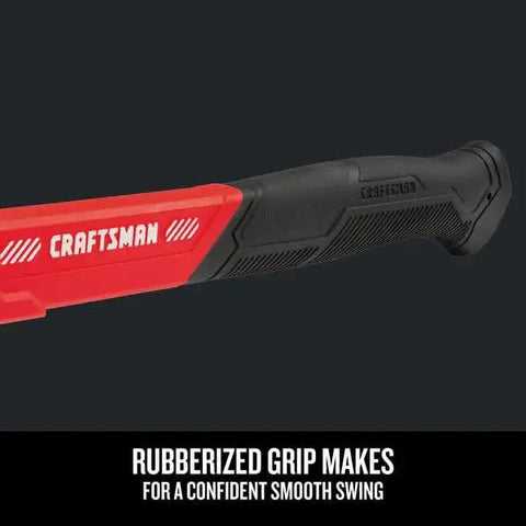 Fiberglass Hammer 20 Ounce With Overstrike Guard And Secure Comfort Grip For Construction And Remodeling Projects Ideal For Driving Nails Durable Head With Impact Absorbing Fiberglass Handle Reduces Vibration For Pro Contractors And DIY Enthusiasts rubberized grip close-up