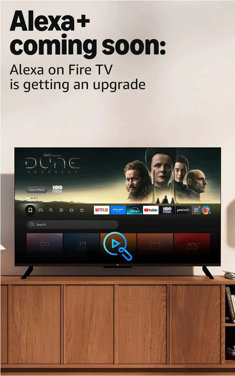 Fire TV Stick 4K Select Streaming Device with HDR10 Plus and AI Powered Search for Brilliant 4K Content, TV setup