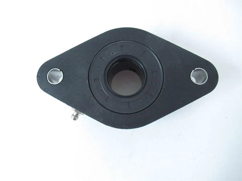 Link-Belt Flange Bearing One And One Quarter Inch Internal Diameter Two Bolt Mount Rexnord KFXS2E20DC, front view