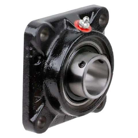 1-7/16 Inch Flange Block Ball Bearing With Cast Iron Housing Sealed For Long Life Interchangeable With Leading Brands Rexnord Link-Belt F3U223N