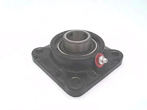 Flange Mount Ball Bearing With 1.1875 Inch Bore Set Screw Locking Model F3U219N For Heavy Duty Machinery Industrial Grade Rexnord Bearing