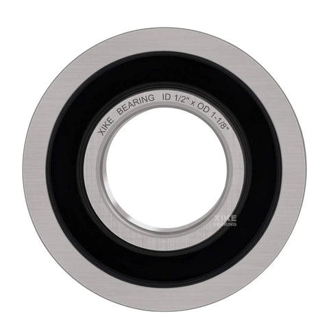 Flanged Ball Bearings One Half Inch Bore One And One Eighth Inch Outer Diameter One Half Inch Wide Sealed Chrome Steel