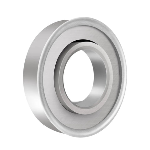 4 Pack Flanged Ball Bearings With Five Eighths Inch Bore And One And Three Eighths Inch Outer Diameter For Lawn Mowers, Wheelbarrows
