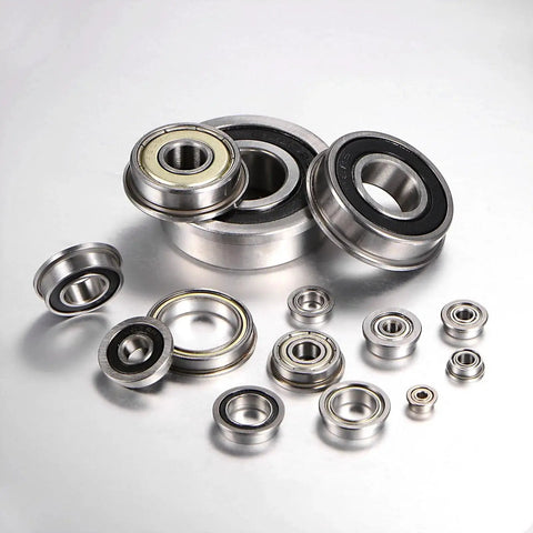 F688-2RS Flanged Ball Bearing 8x16x5mm Chrome Steel GCr15 Double Sealed ABEC 1 pack of 20 displayed in various sizes