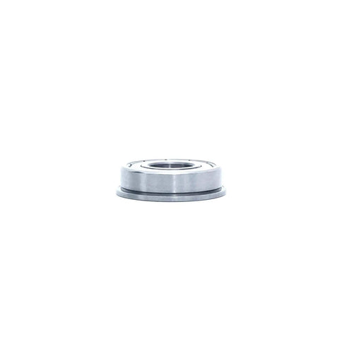 Side view of Flanged Deep Groove Ball Bearing FR8ZZ One Half Inch Bore One And One Eighth Inch Outer Diameter Five Sixteenth Inch Width