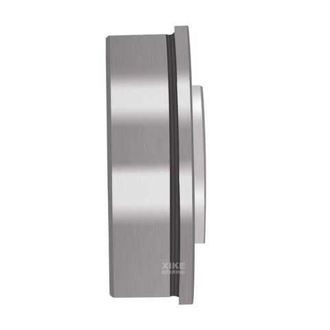 Side view of 4 Pack Flanged Ball Bearings One Half Inch Bore One And Three Eighths Inch Outer Diameter For Lawn Mowers by XiKe.