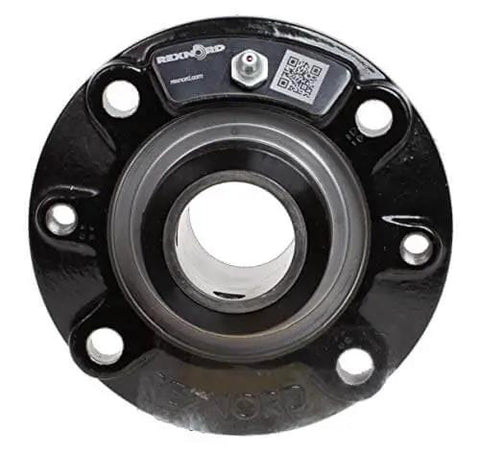 Heavy-Duty Flanged Cartridge Block Spherical Roller Bearing FC111T 1-11/16 Inch with Rexnord PT Select Series front view