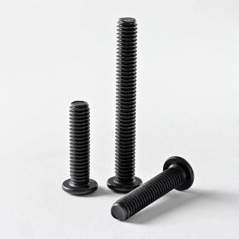 Three Quarter Twenty Flat Head Hex Socket Cap Screws Bolts Three Quarter Inch Black Oxide 304 Stainless Steel