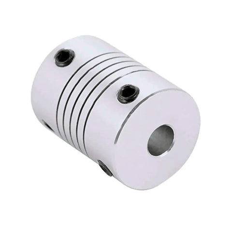 Flexible 5mm To 6mm Aluminum Alloy Couplings 5Pcs Joint Connectors For NEMA 17 Stepper Motors RepRap 3D Printer Or CNC Machine
