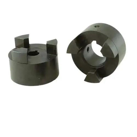 Flexible L075 3-Piece L-Jaw coupling kit with an NBR rubber insert delivers smooth torque transfer while absorbing misalignment in compact drives
