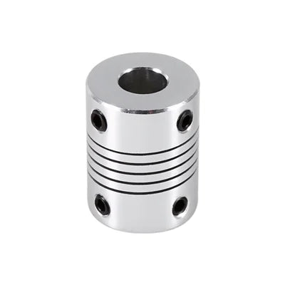 Flexible Parallel Aluminium Jaw Shaft CNC Coupling D19-L25-4X6.35MM - VXB Ball Bearings