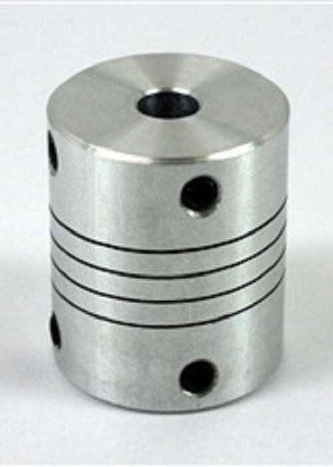 Flexible Parallel CNC Coupling D25-L30-6.35x10MM - VXB Ball Bearings