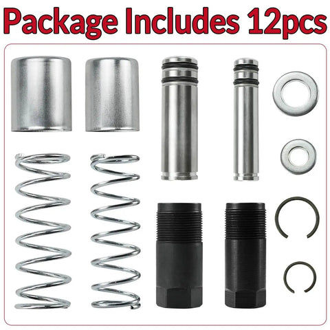 3 Ton Floor Jack Replacement Parts Kit For Dual Pump Hydraulic Jacks Including Horizontal Double Pump Piston Plunger Washers And Retaining Ring Restore Full Power And Smooth Lifts components