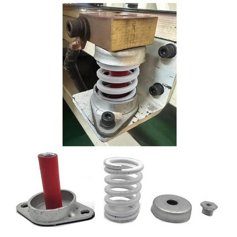 Floor Mount Vibration Isolator For Heavy Machinery With Spring Damping Mounts 1 Inch Deflection High Load Capacity 265 To 286 Lbs Durable Carbon Steel Construction