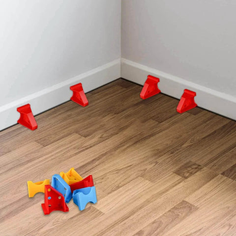 Flooring Spacers Set For Laminate Vinyl Plank And Hardwood Floors Dual Precision Sizes One Quarter Inch And One Third Inch Gaps