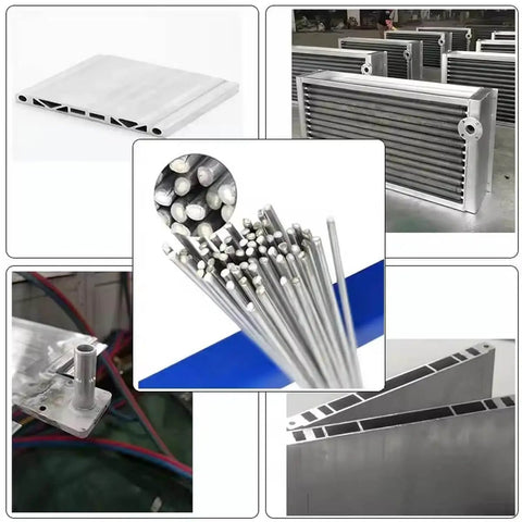 100 Pieces Flux Core Aluminum Welding Rods Set For Easy Melt Welding Sticks No Solder Powder Needed Non Toxic Flux Core Aluminum Brazing Rods Ideal For Repairs And DIY Projects In Home Or Shop