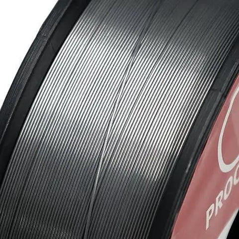 Close-up of Gasless Flux Core MIG Wire For All Position Carbon Steel 0.030 Inch Diameter 10 Pound Spool