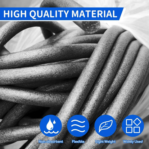 Foam Backer Rod For Gaps And Concrete Joints Half Inch Wide Rope Gap Filler For Crack Sealing Water And Temperature Resistant