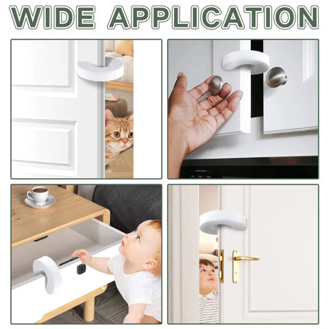 Six Pack Door Finger Pinch Guard Set For Open Doors Anti Slam Foam Stopper on doors and drawers preventing finger pinching