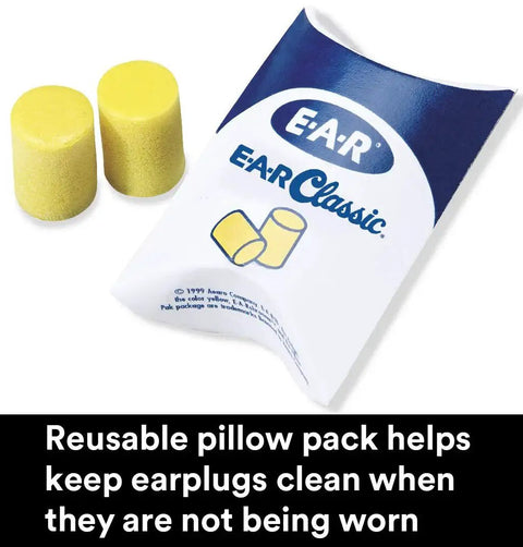 Disposable Foam Ear Plugs With NRR 29 For Drilling Grinding Machining Sawing And Welding Uncorded For Comfortable All Day Wear