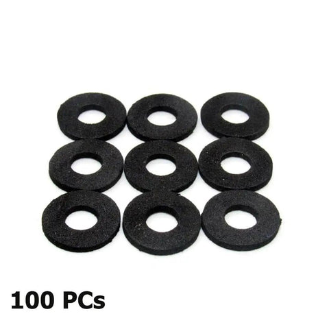 100 Pack Sponge Pad Foam Gasket Sound Insulation Spacers For Car Door Trim Panel Retainers And Bumper Fasteners Shockproof Washers