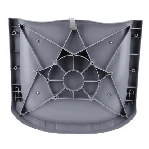 UPALDHOU foldable boat seat base, gray high-strength PP frame, underside cross-brace lattice