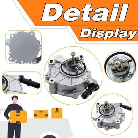 Brake Vacuum Pump For Ford F-150 Expedition Transit And Lincoln Navigator 3.5L Engine 2013-2020 detailed view